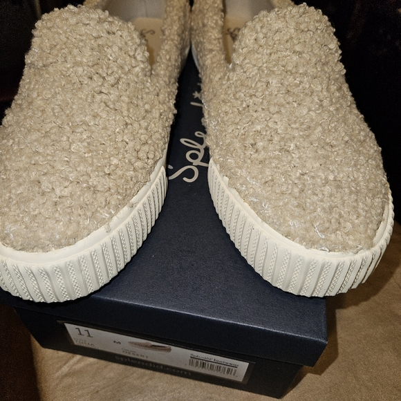 Splendid Tulia faux shearling sneakers, women's 11 - Picture 3 of 7